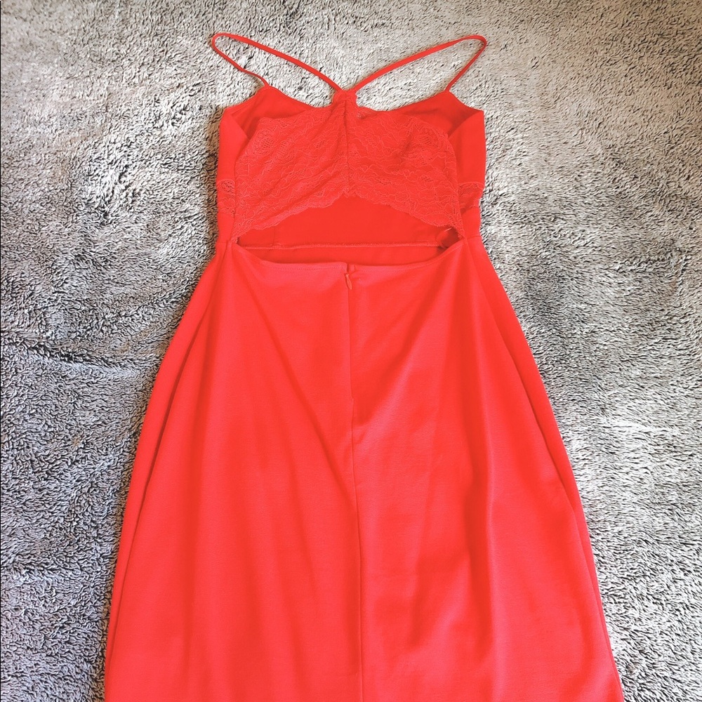 Express Red Mini Dress